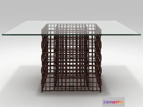 1205202 - FURNITURE 3D MODELS - Yin & Yang Dining Table