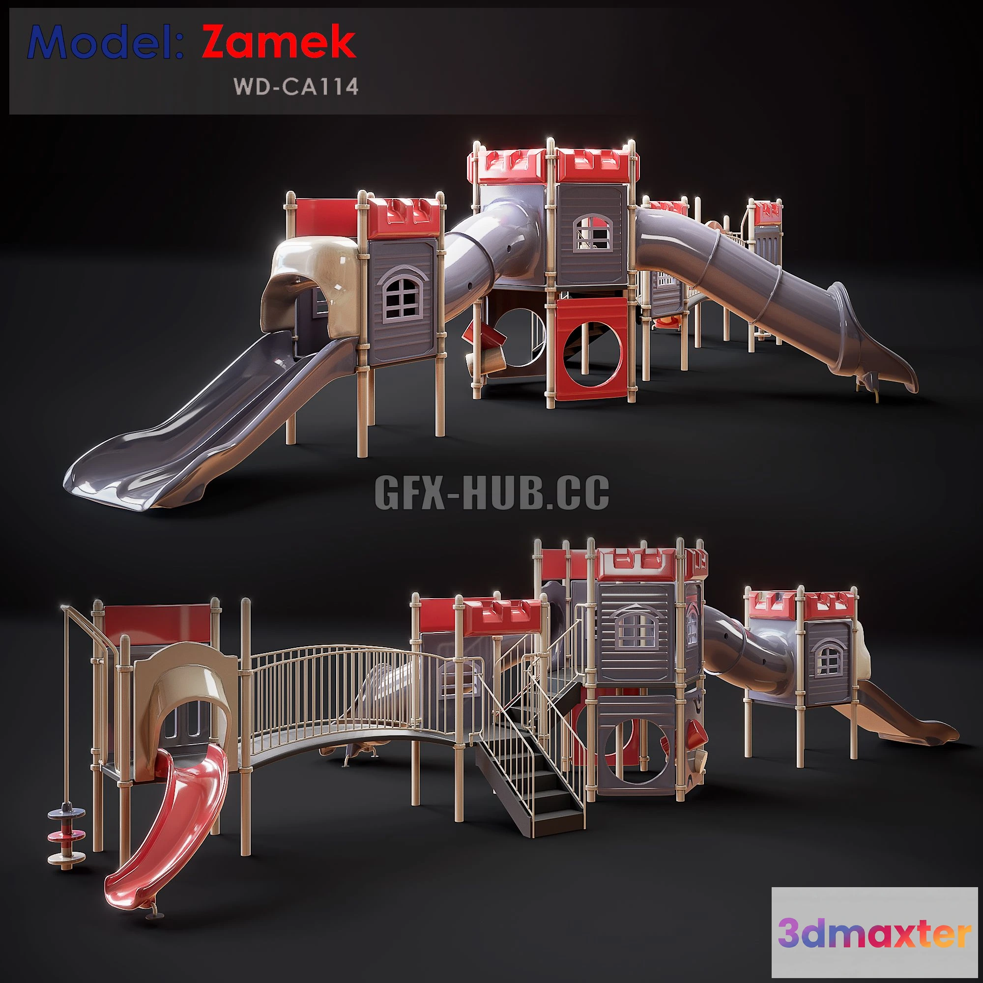 1205216 - FURNITURE 3D MODELS - Zamek