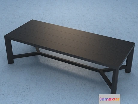 1205234 - FURNITURE 3D MODELS - Zeus table 270