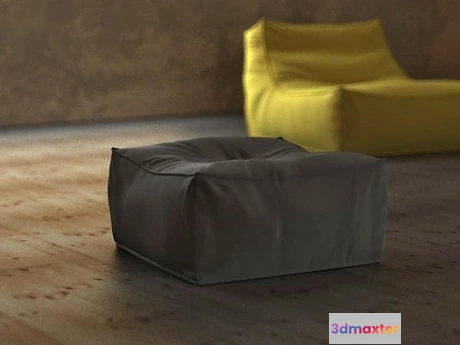 1205244 - FURNITURE 3D MODELS - Zoe pouf 65