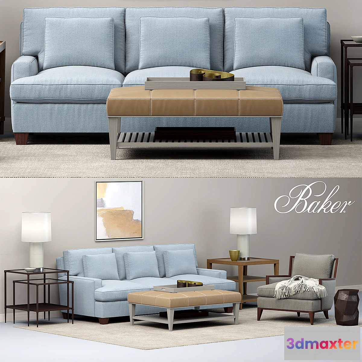 1280900 - Furniture baker BARBARA BARRY 3D Max