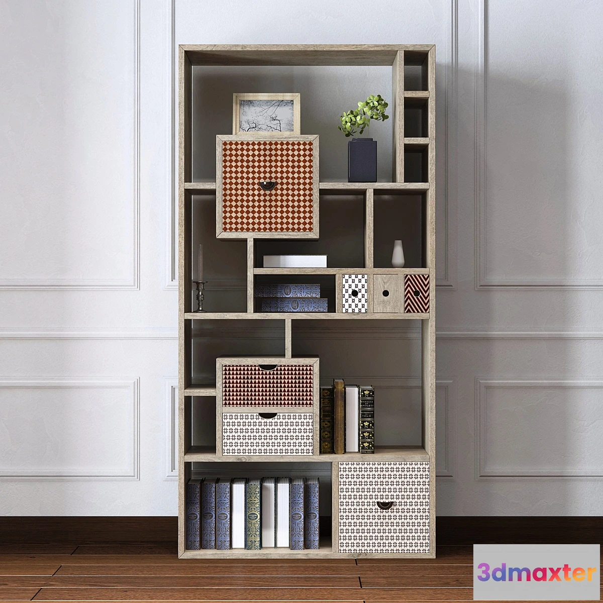 1281408 - Edmundr bookcase 3D Max