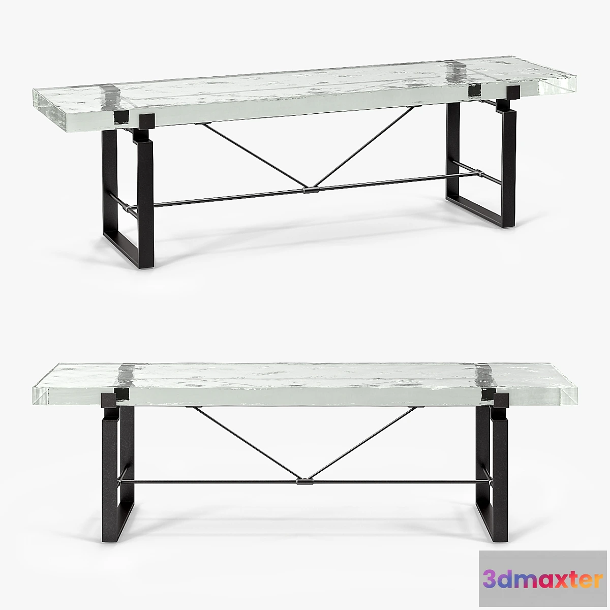 1283910 - Holly Hunt Carpenter`s Bench - No.2 3D Max