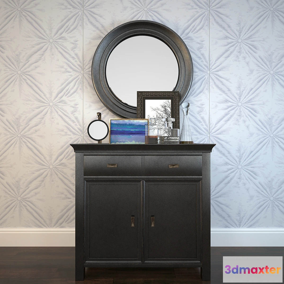 1284058 - Decorative set with dresser - No.2 3D Max