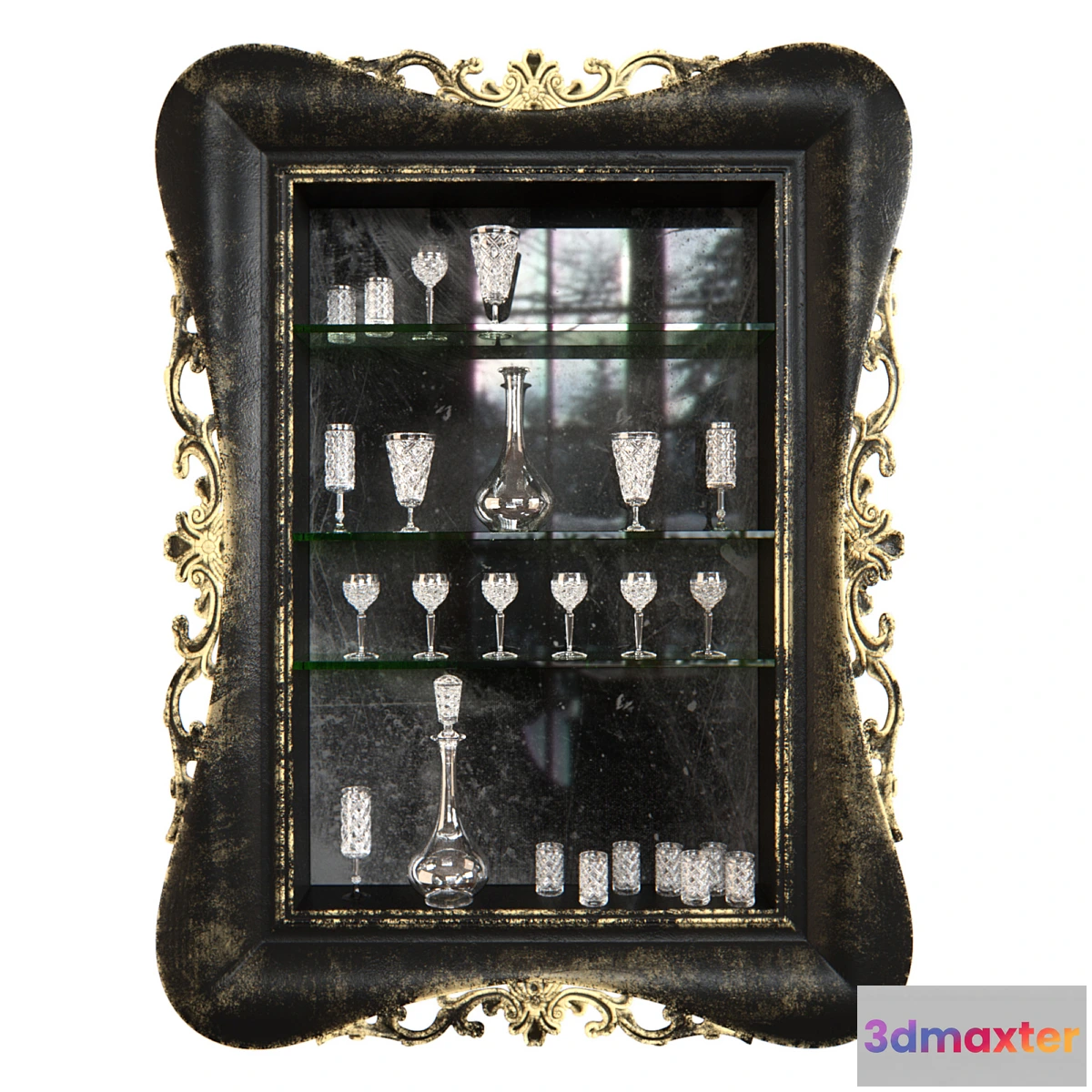 1288754 - Wall shelf Haunted Castle 3D Max