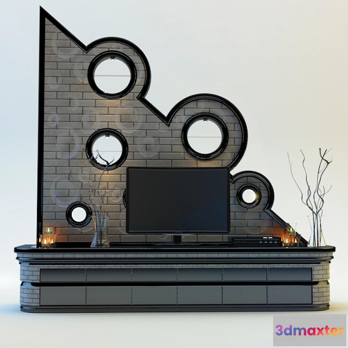 1289030 - tv stand 3D Max
