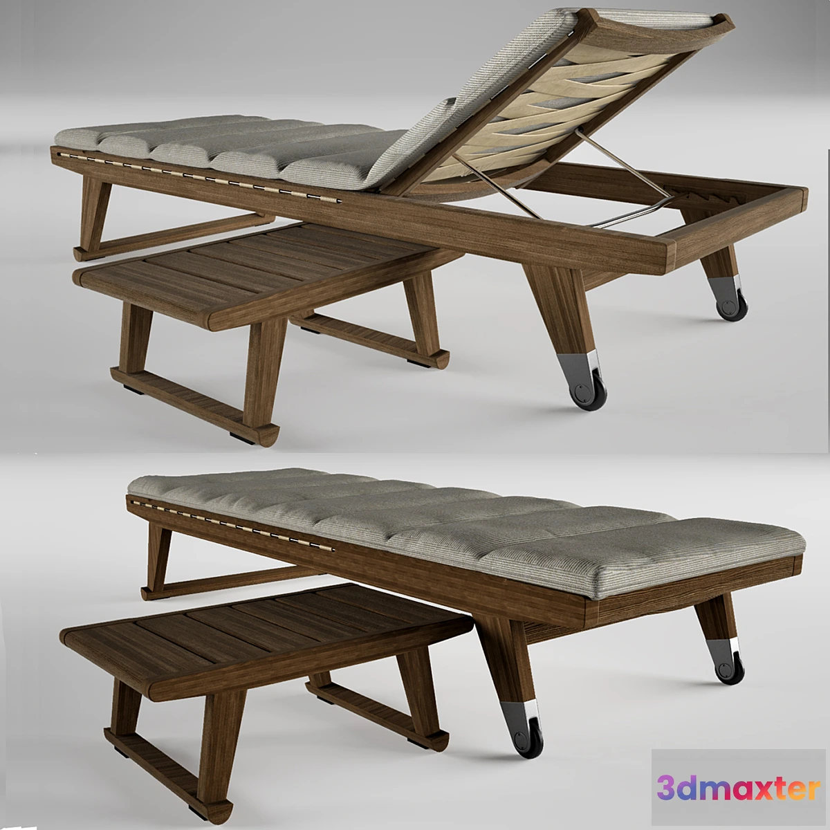 1289726 - GIO B&B Italia CHAISE LONGUE 3D Max