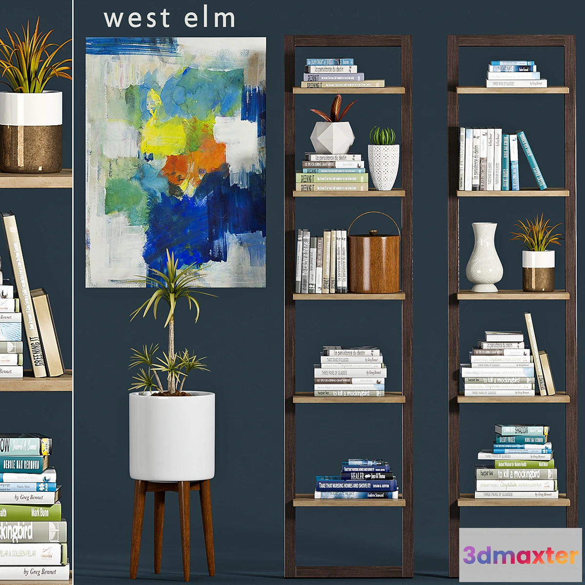 1290255 - Decorative Shelf -4 - No.2 3D Max