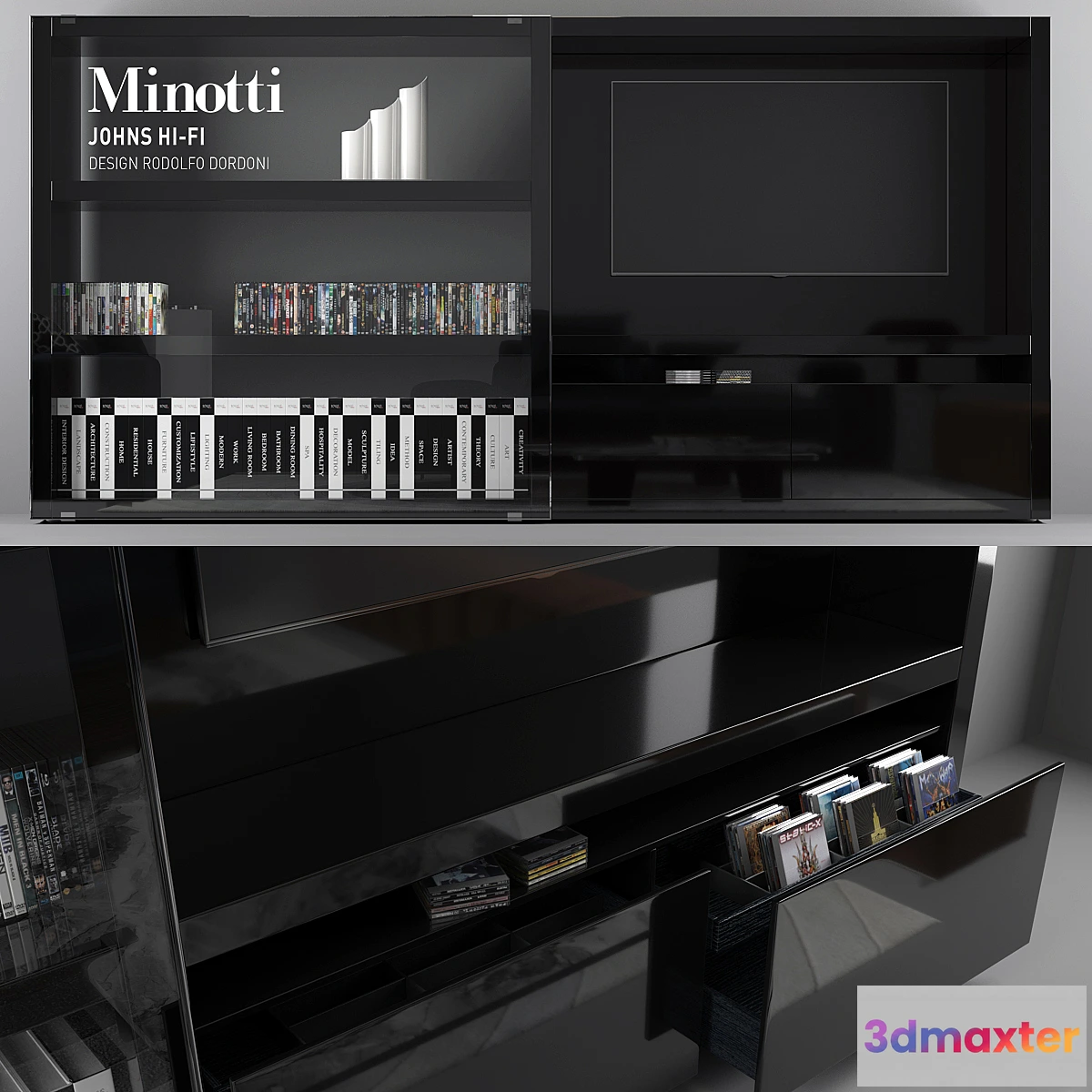 1291813 - Minotti Johns HI-FI 3D Max