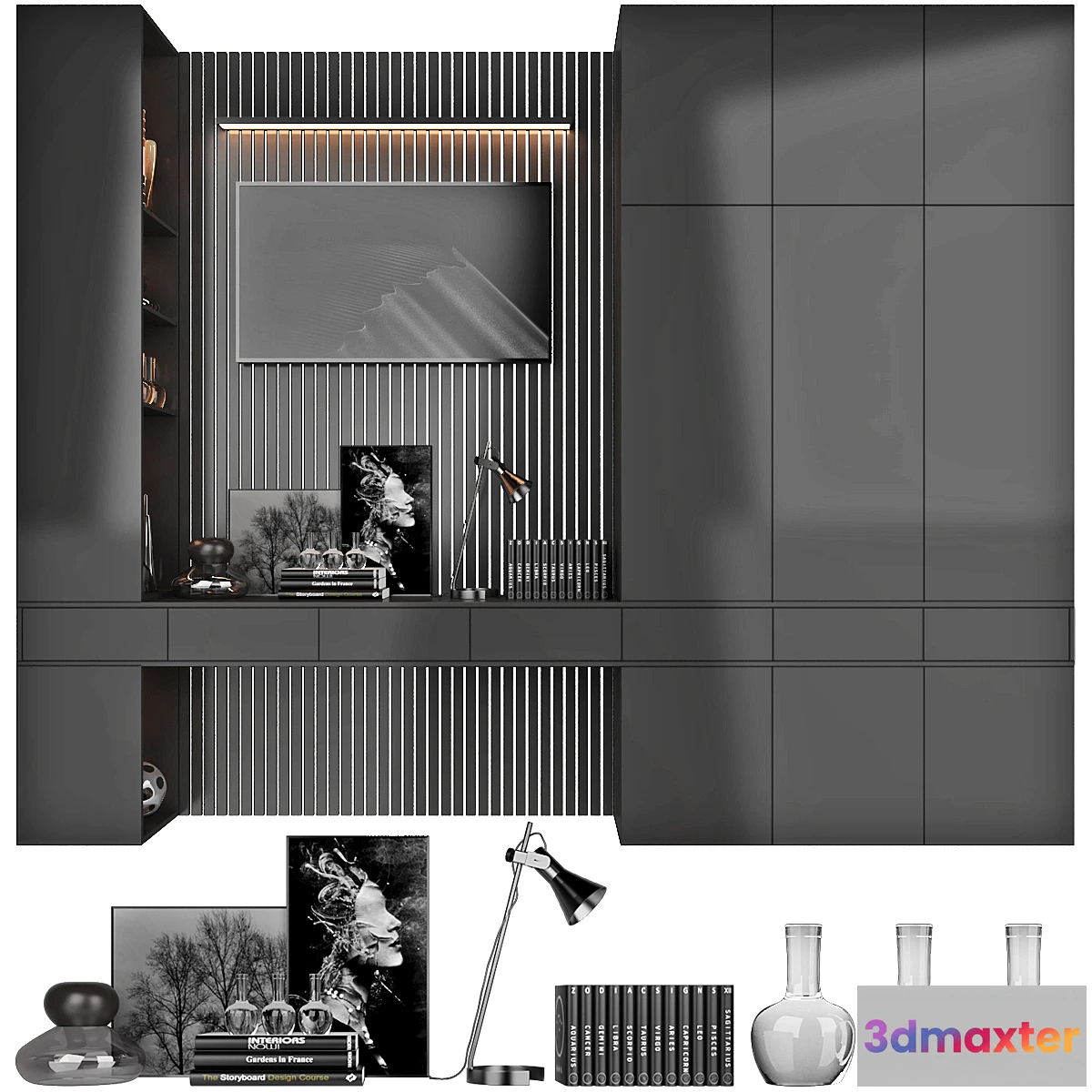 1305245 - Furniture Composition  5 3D Max