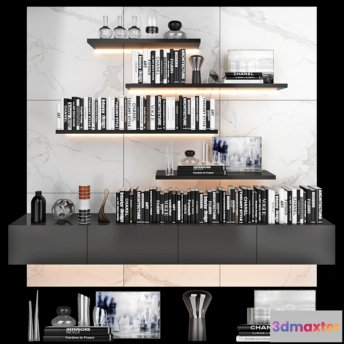 1310876 - Furniture Composition  2 3D Max