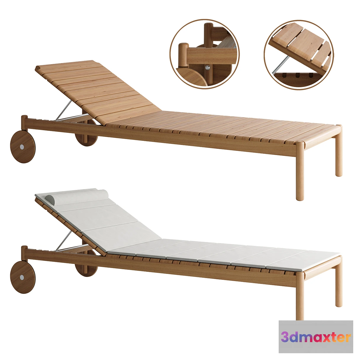 1319844 - Varaschin barcode lettino 3D Max