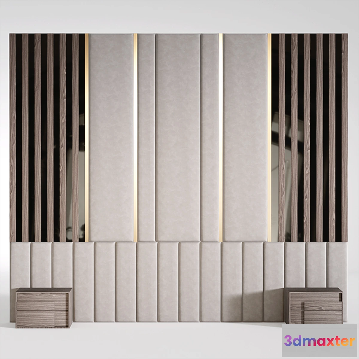 1325331 - Headboard 8 3D Max