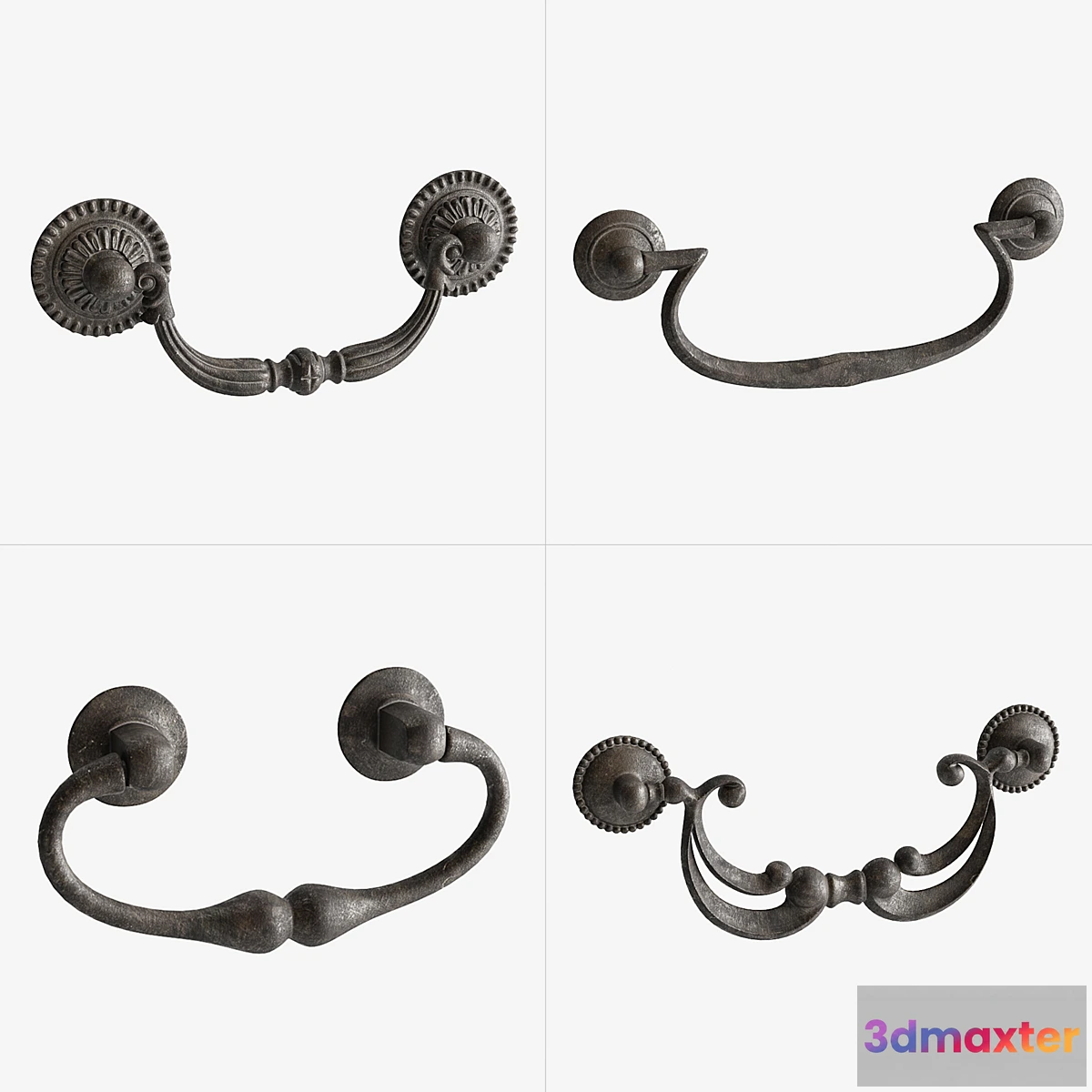 1327058 - Furniture Handles vol.2 3D Max