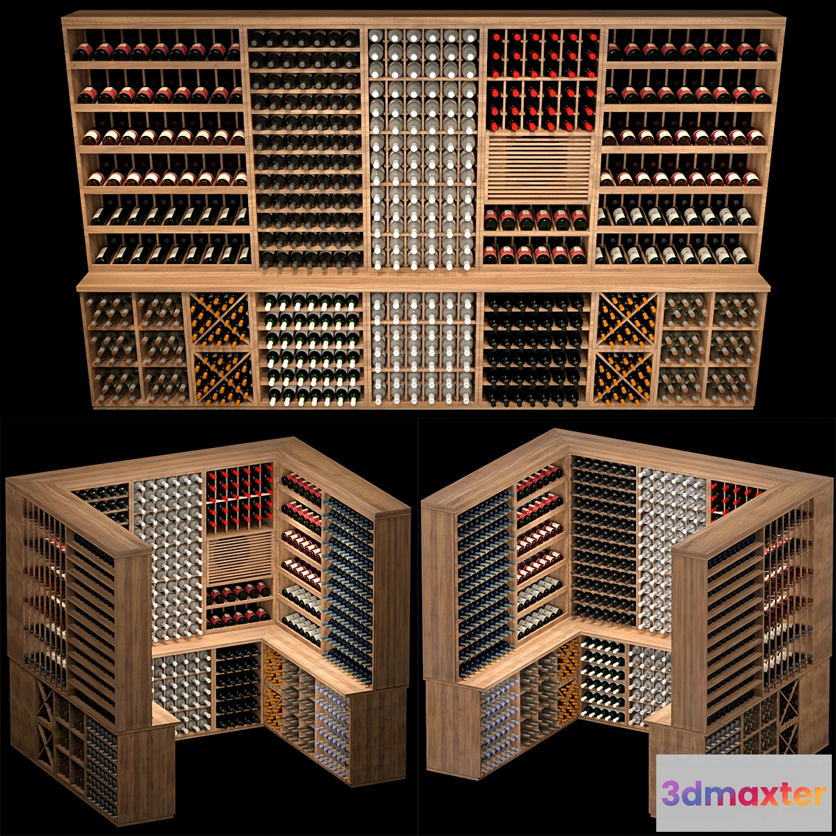 1331585 - JC Wine Cellar 3 3D Max