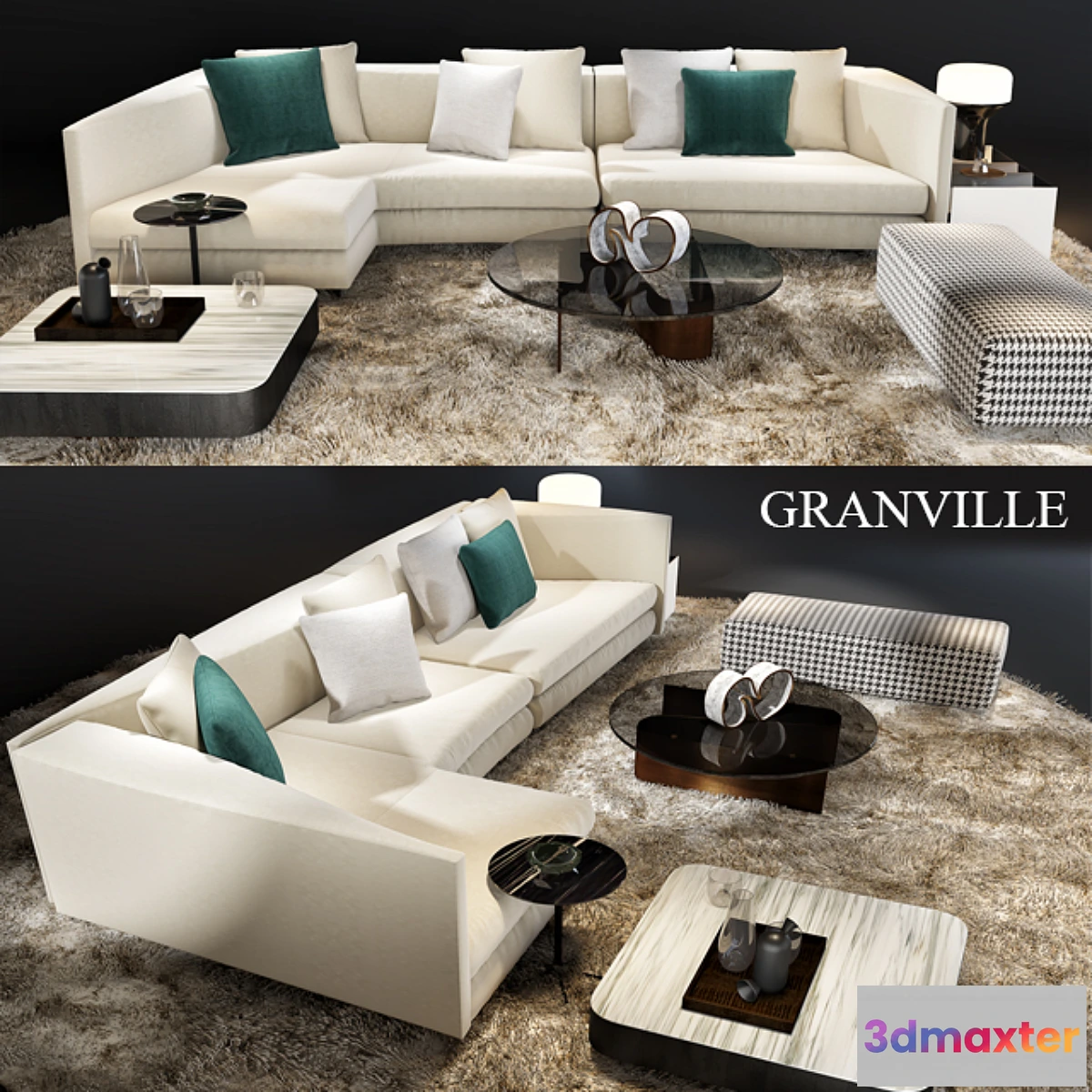 1335394 - minotti granville 3D Max
