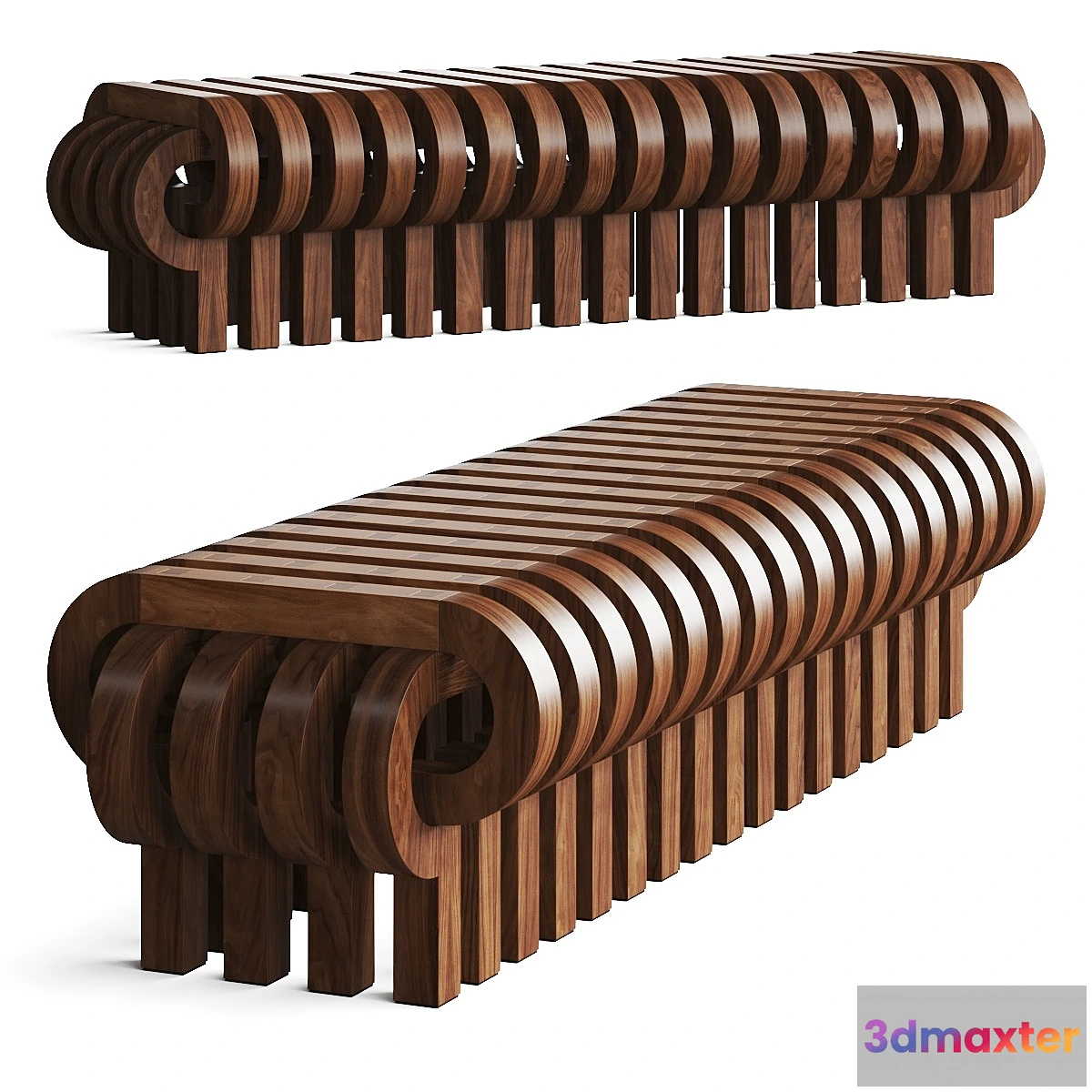 1335906 - Tolga Sencer Tamga Bench 3D Max