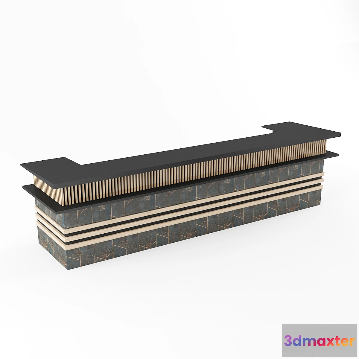 1336635 - Restaurant or Reception Stand 01 3D Max