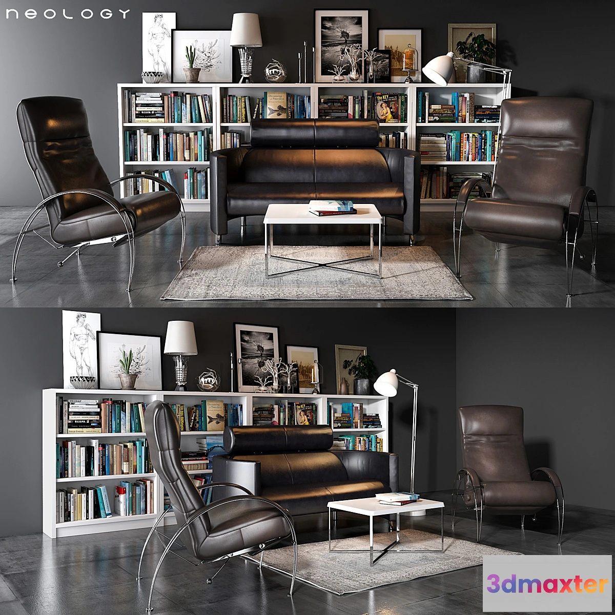 1339685 - Neology Livingroom set 01 3D Max