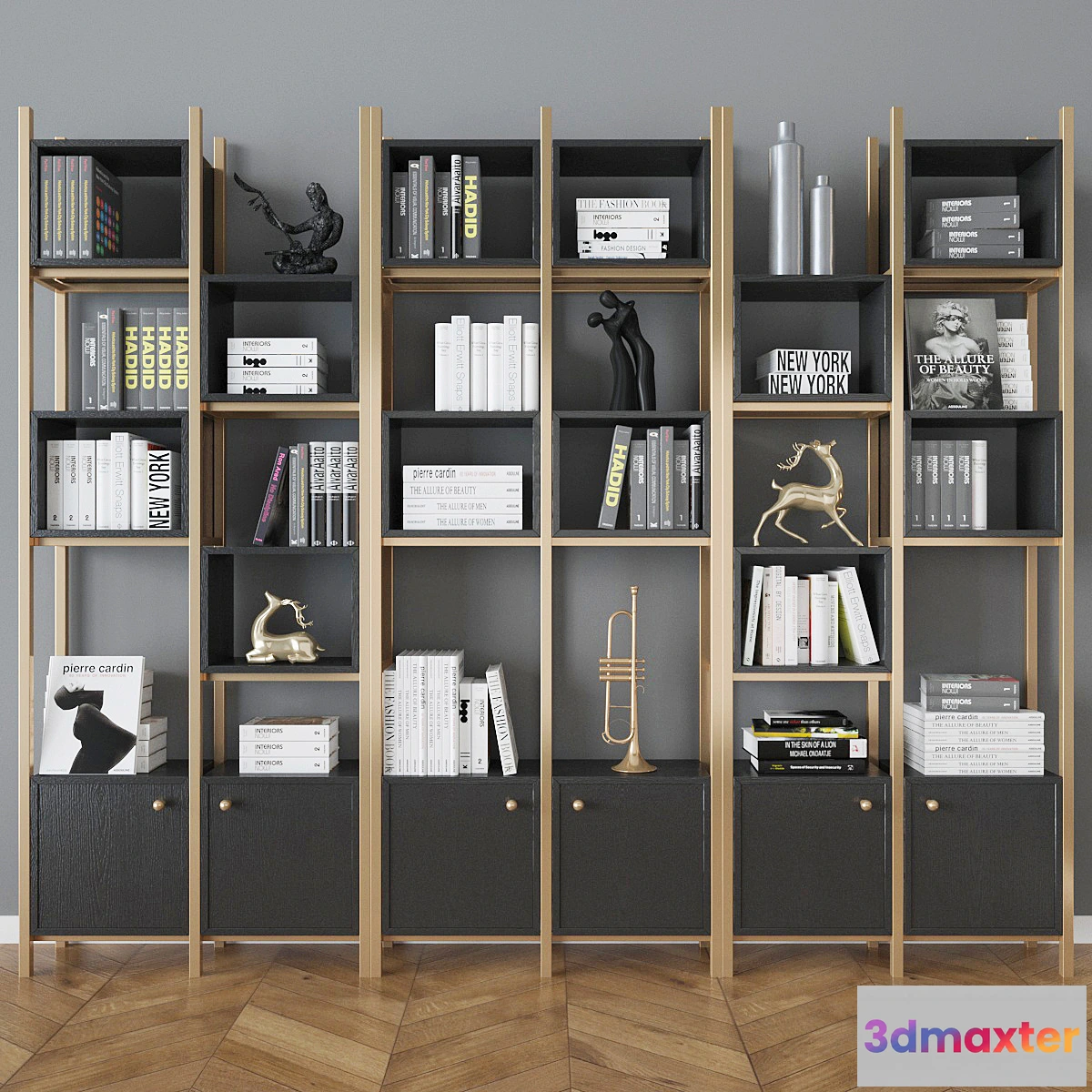 1339880 - bookshelf - No.3 3D Max