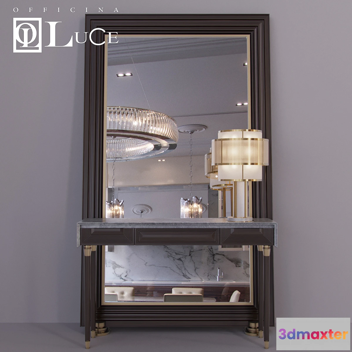 1349348 - Officina Luce Nest Table-lamp 3D Max