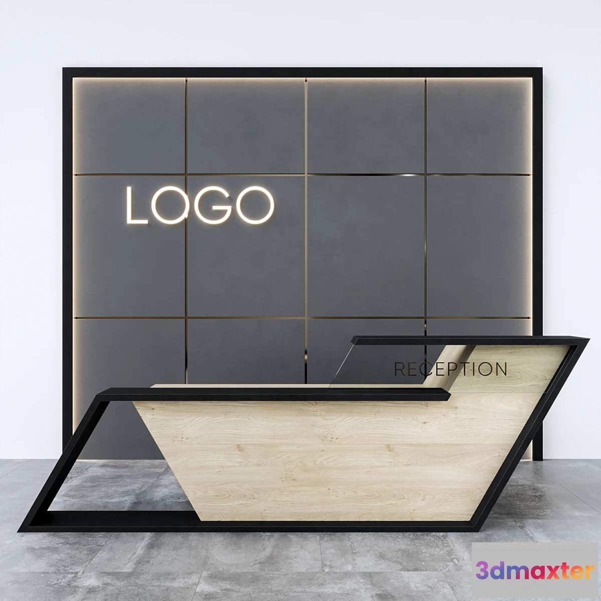 1357145 - Reception-3 3D Max
