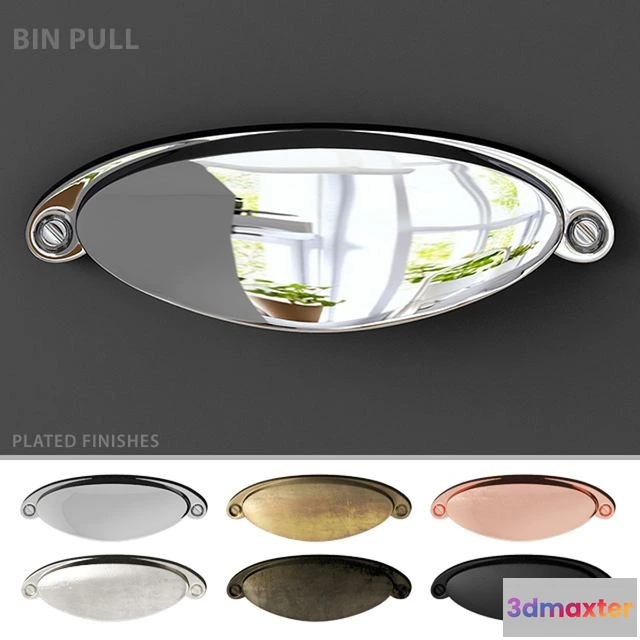 1540649 - Furniture handle Nanz N 8682 3D Max