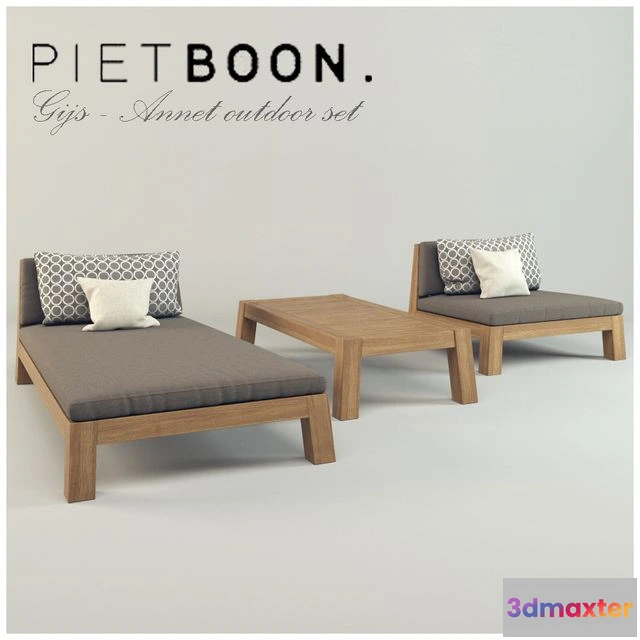 1544355 - Piet Boon outdoor set 3D Max