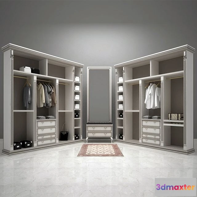 1544459 - PRO dressing room 3D Max