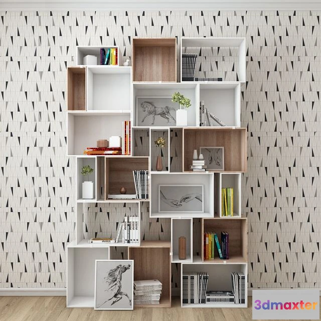 1545051 - Wardrobe with dekorom_01 3D Max