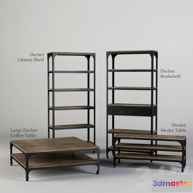 1545700 - decker furniture 3D Max