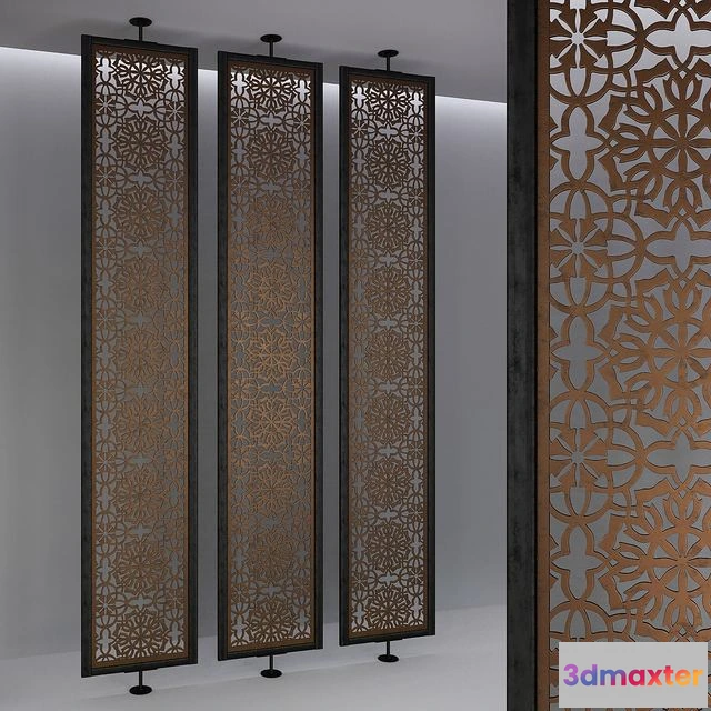 1550313 - Aluminum screen Saraya 3D Max