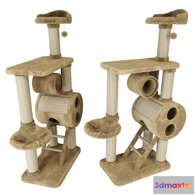 1551577 - House for a cat Mijas Trixie 3D Max