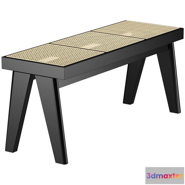 1556105 - Bench Sissi with Viennese braid 3D Max