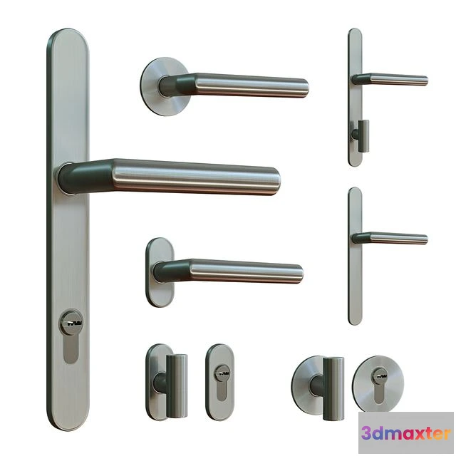 1559345 - Door handles 3D Max