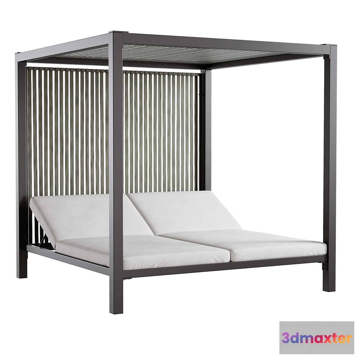 541211 - Outdoor garden wicker woven daybed Skyline design Horizon