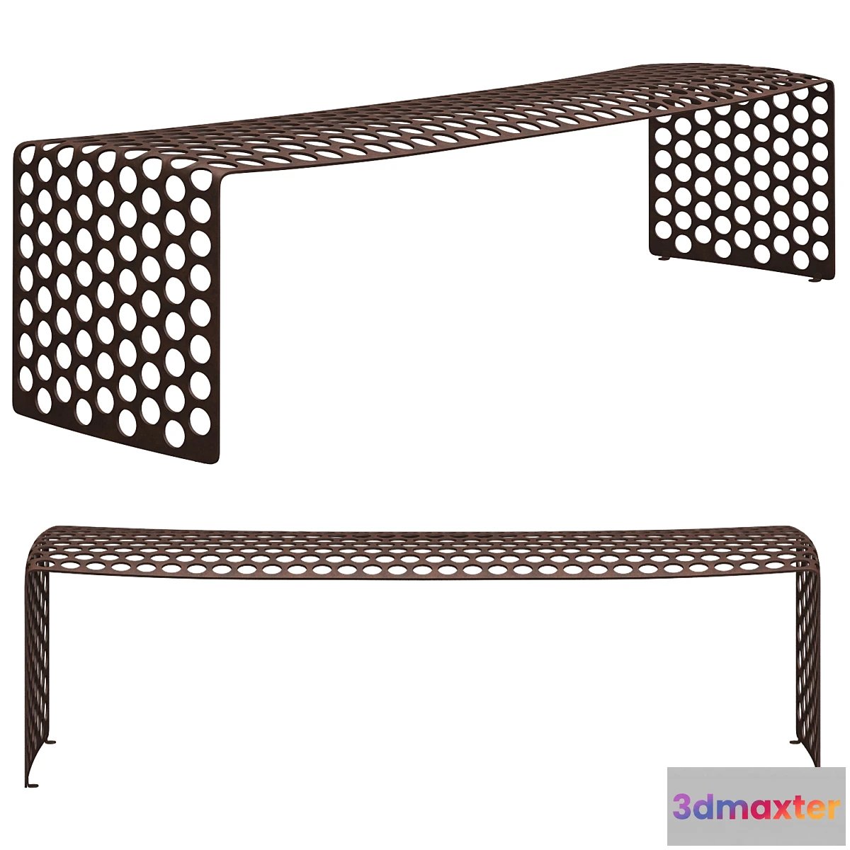 557913 - Oxyd metal bench