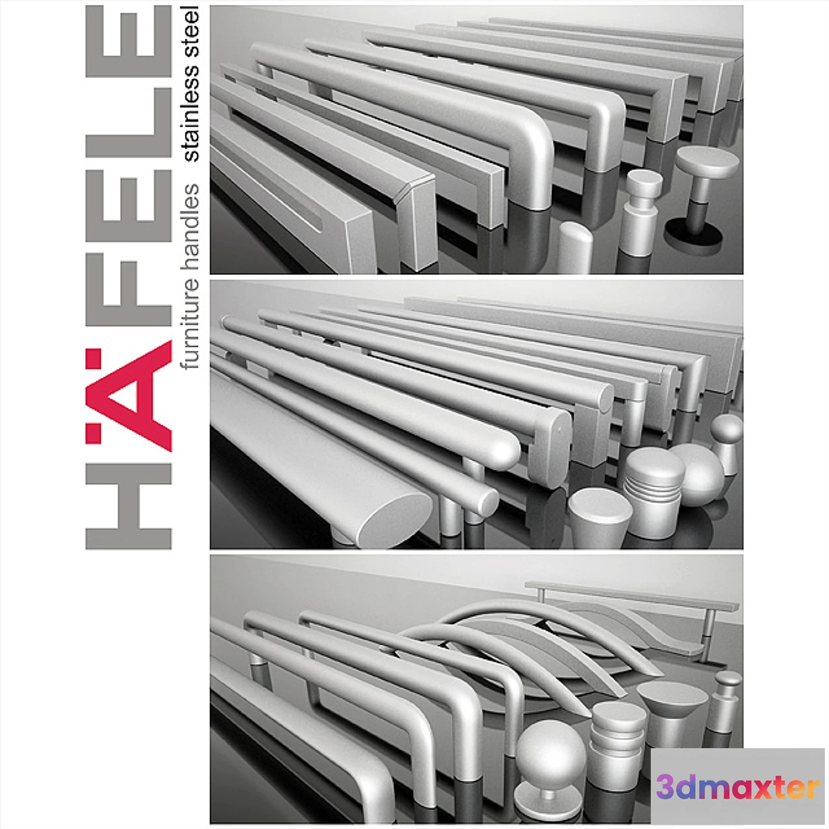 576640 - Hafele handles-Stanless Steel