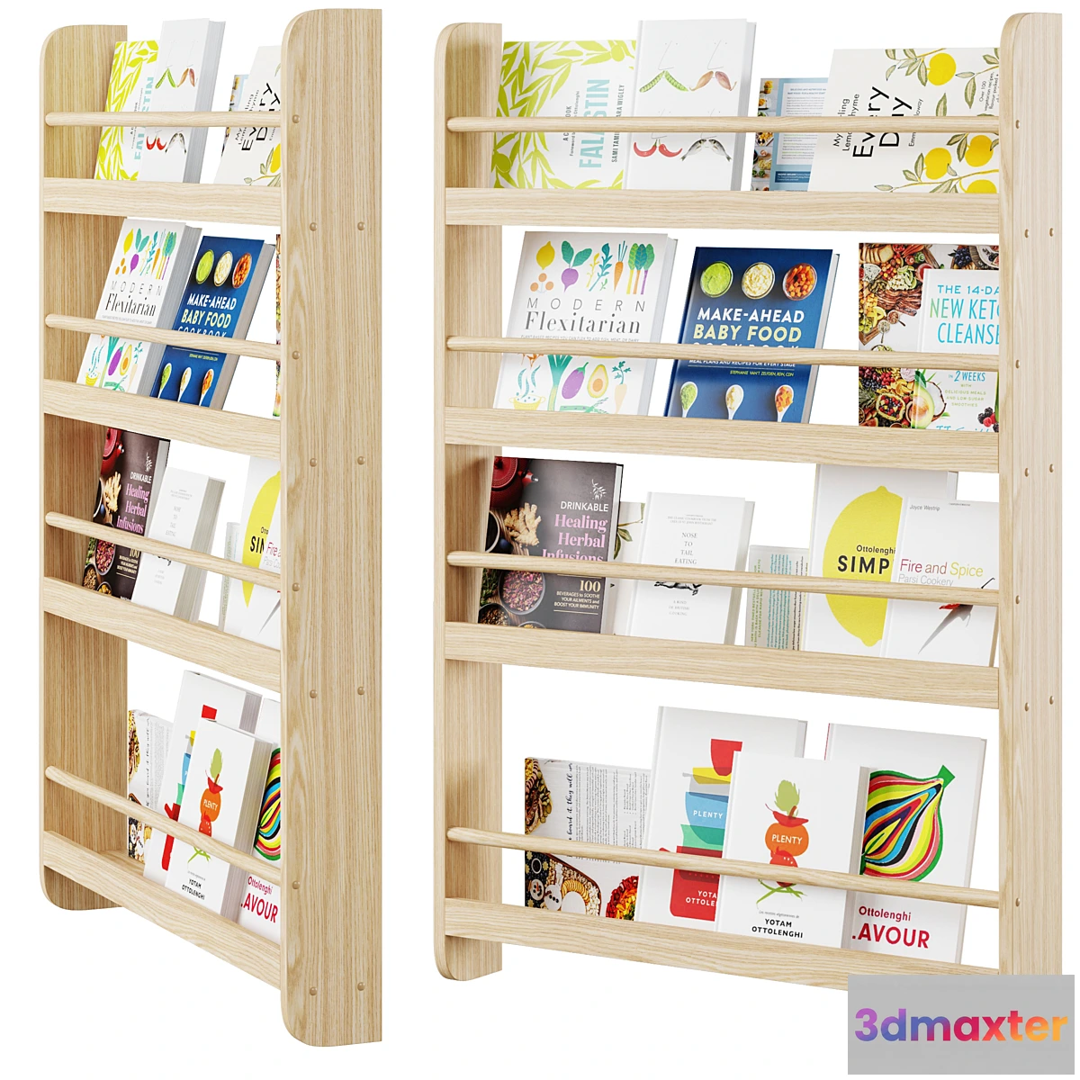 590642 - Wall mounted cookbook shelf by Minime
