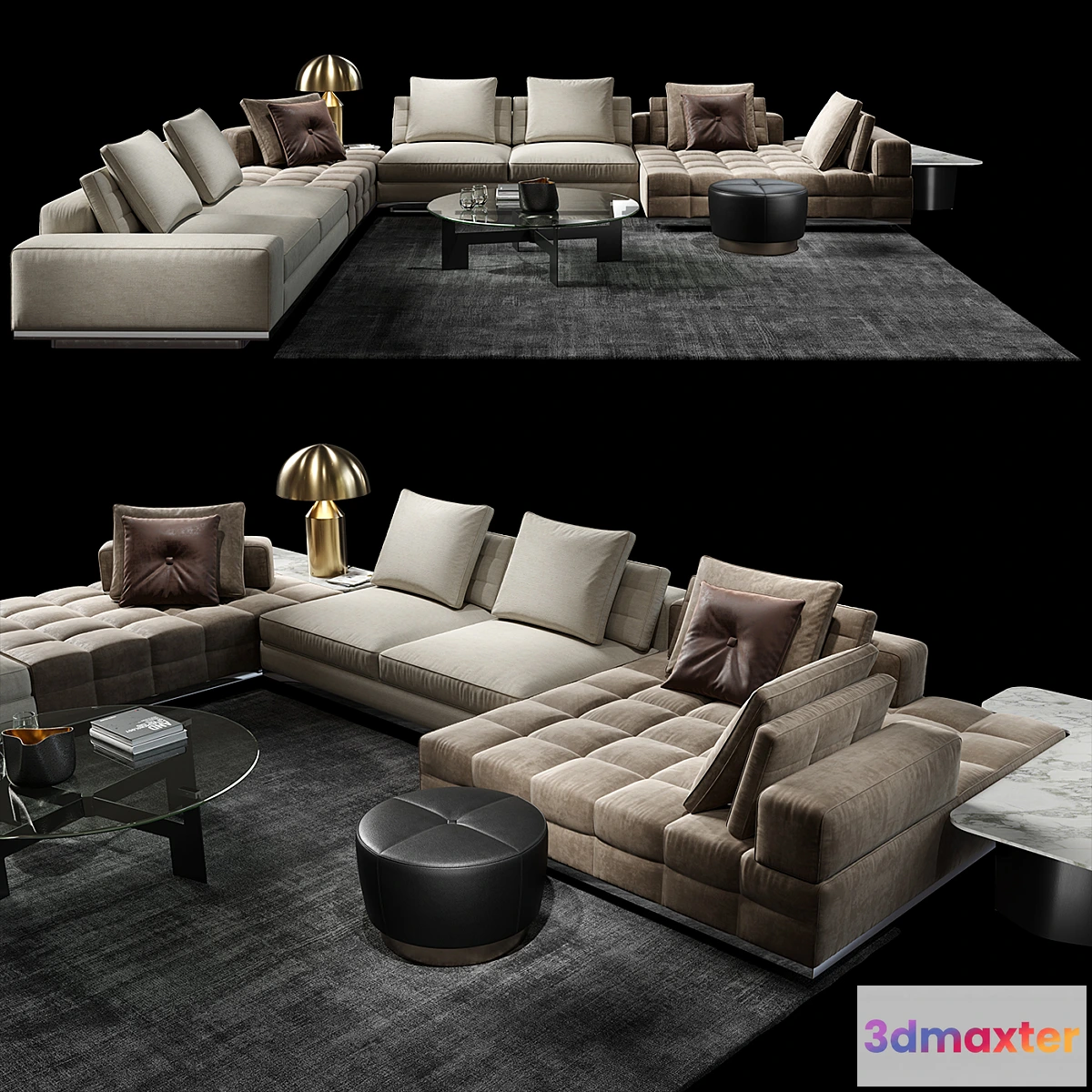 606099 - Minotti _ Lawrence Clan Set