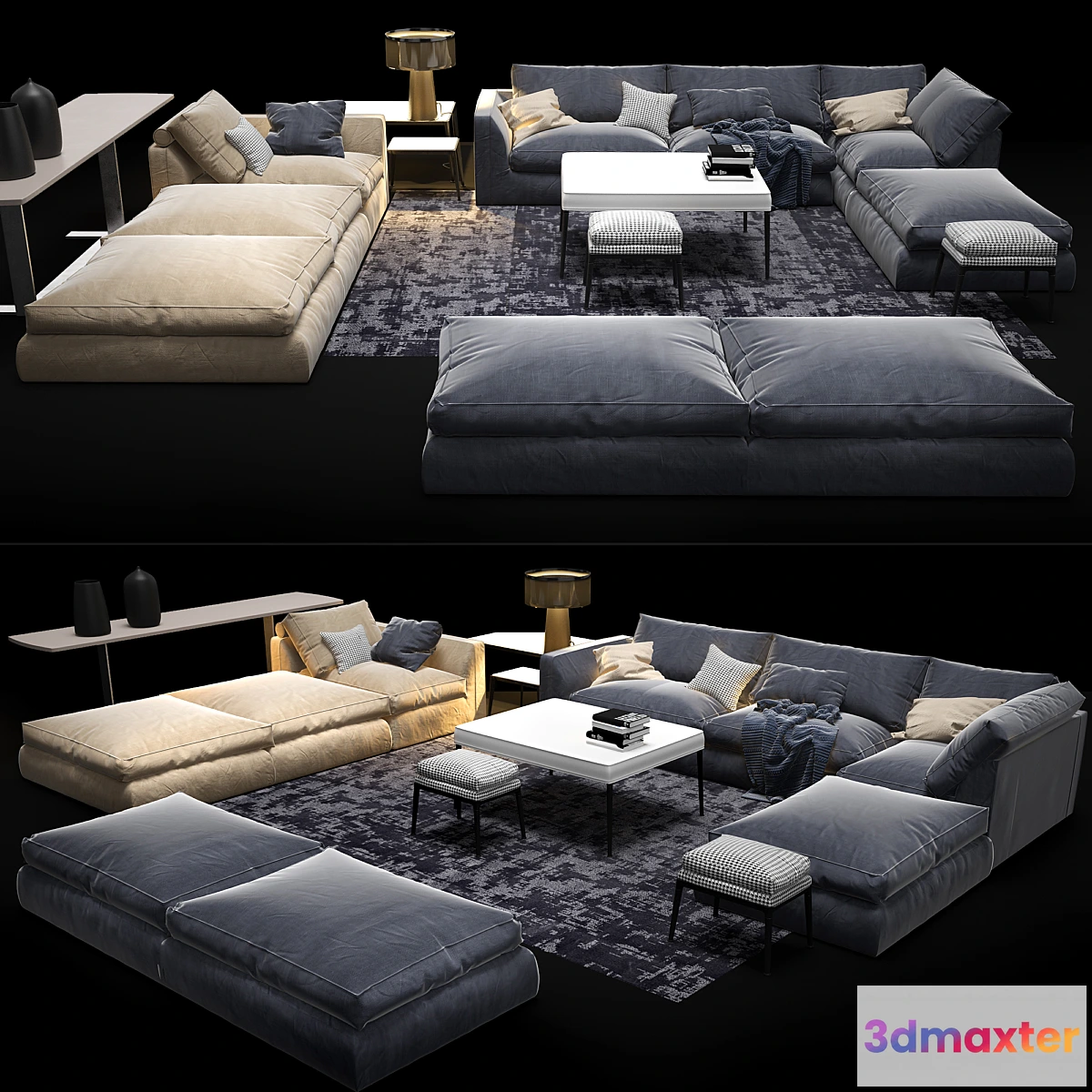 606235 - Richard B & B Italia sofa