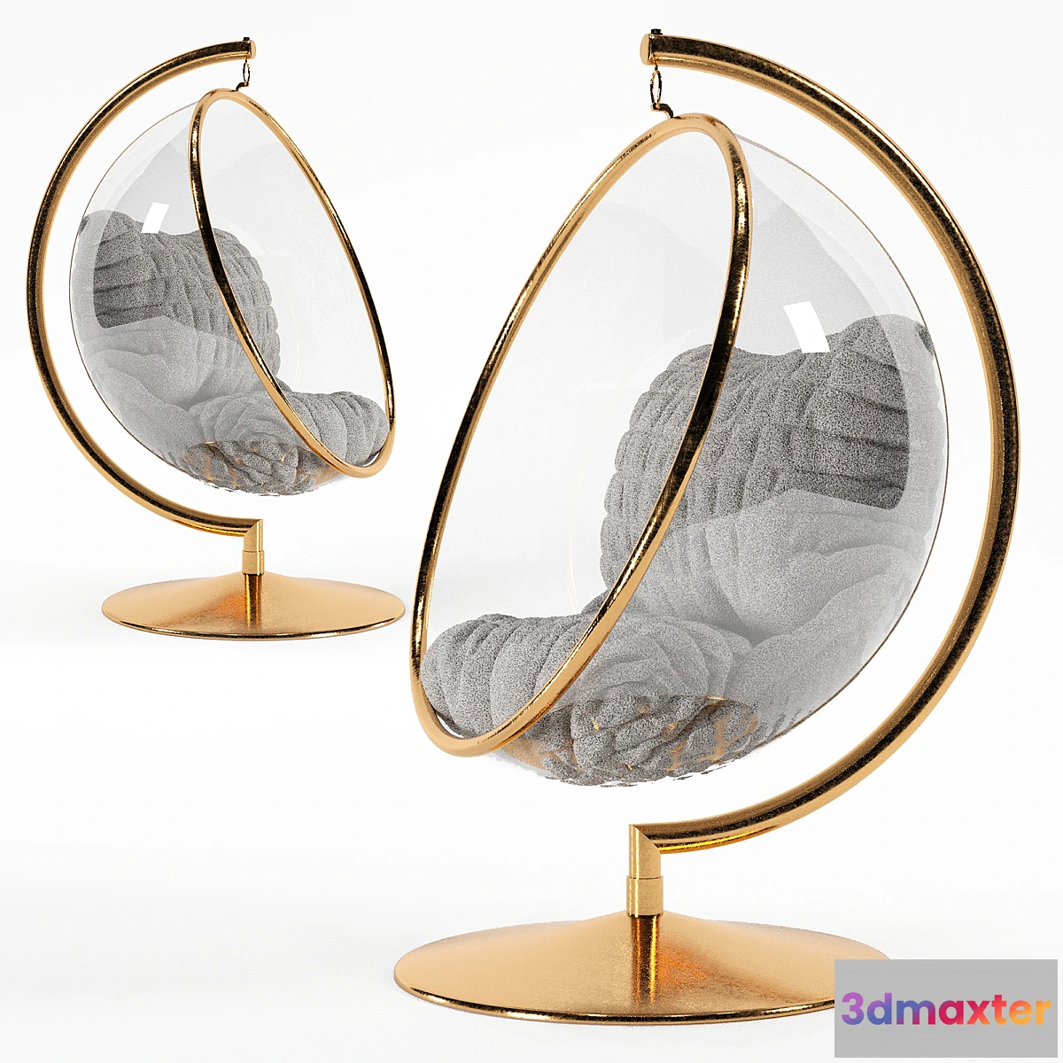 607031 - Glass Hanging Chair