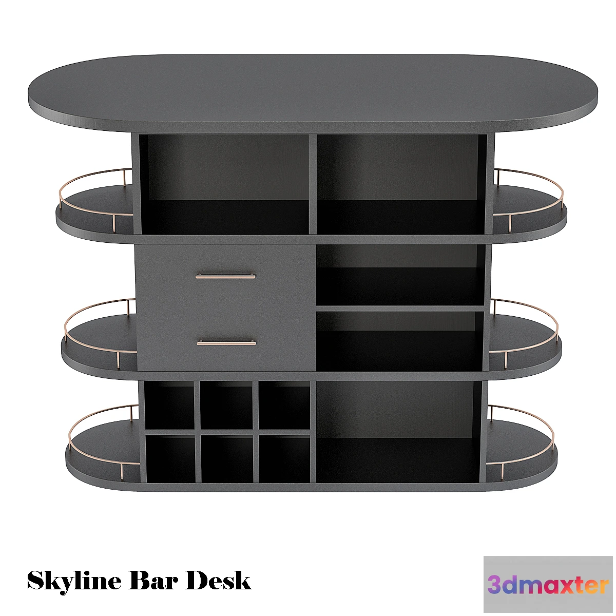 609789 - Skyline bar desk