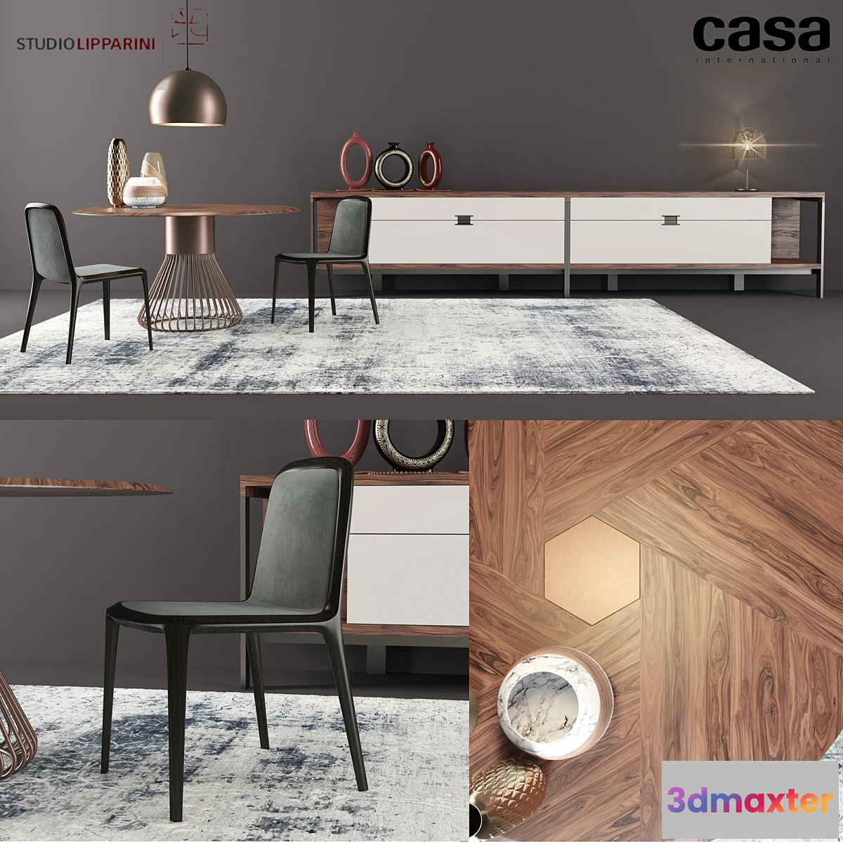 612379 - Casa Intl Dining Set1