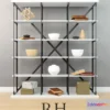 625717 - RH Parisian cornice wide bookcase
