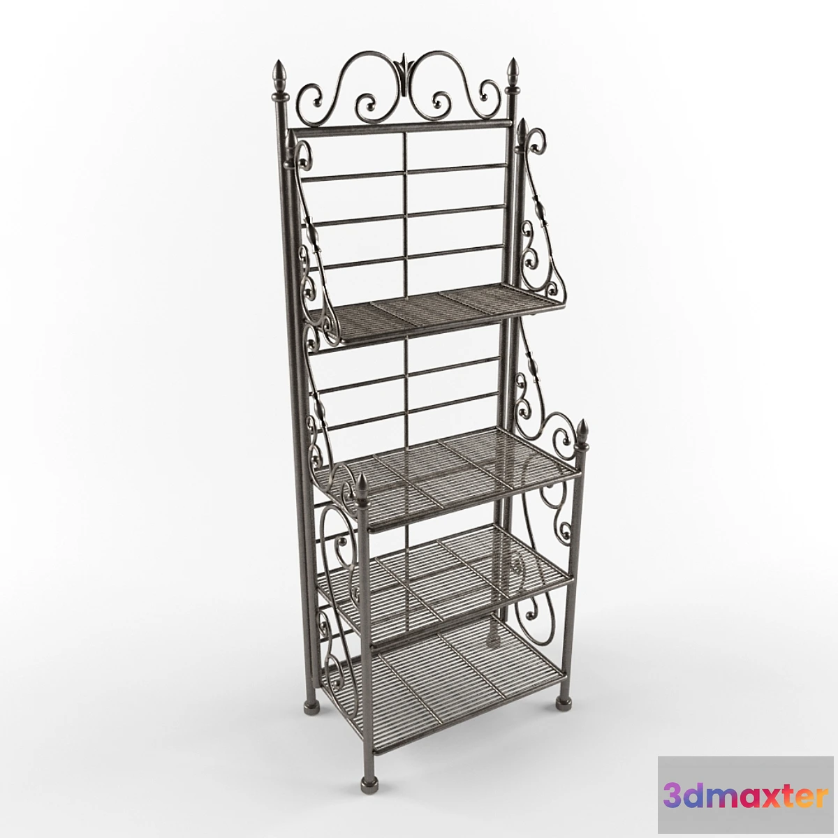625721 - Wrought iron shelves for flowers