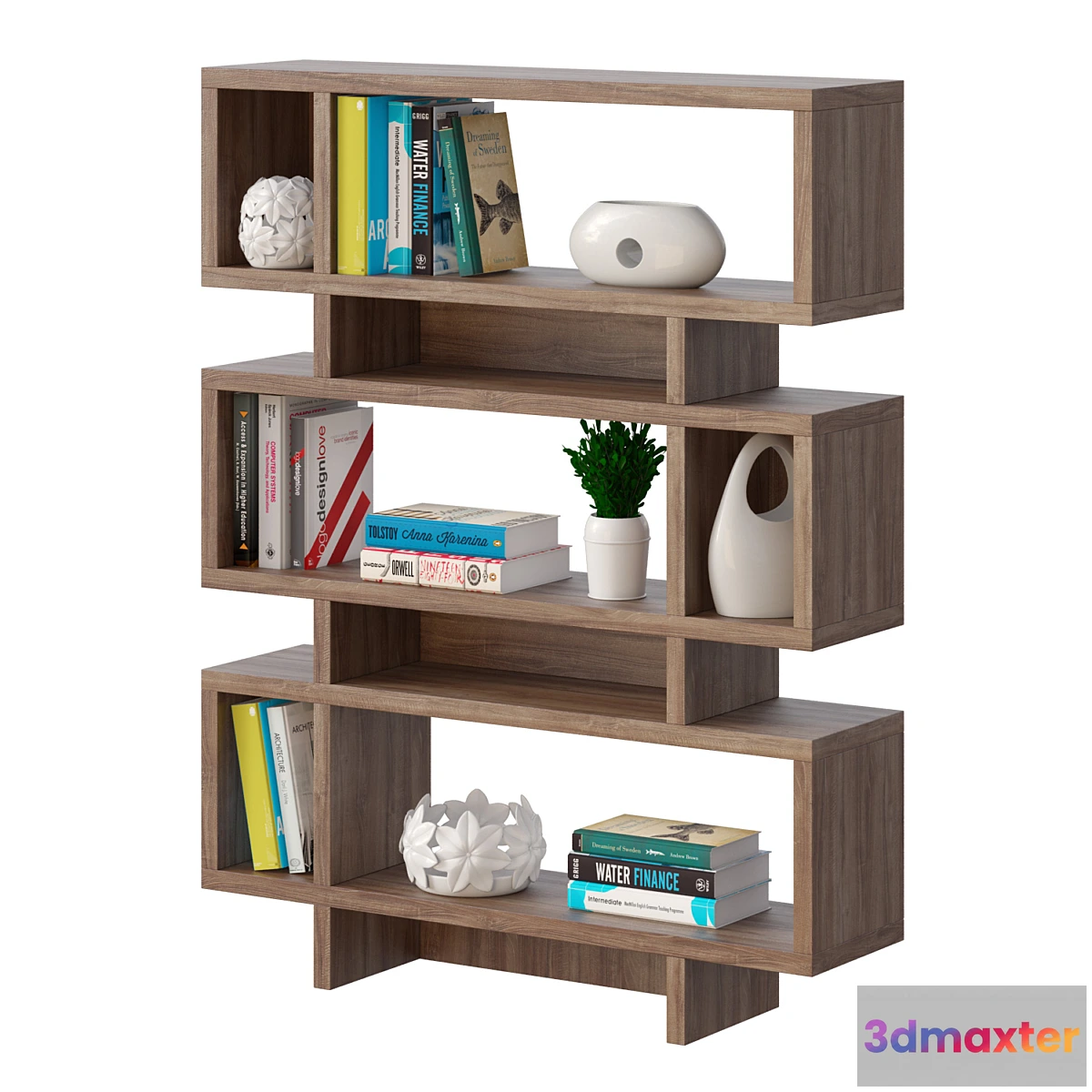 637481 - Bookcase with decor