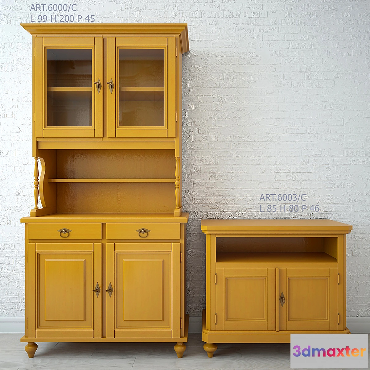 640285 - ARTEFERRETTO wardrobe and TV Stand