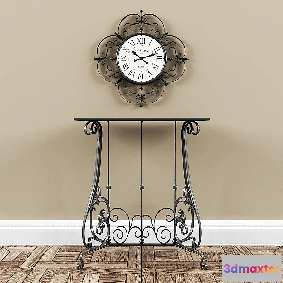 640427 - Forged console and clocks