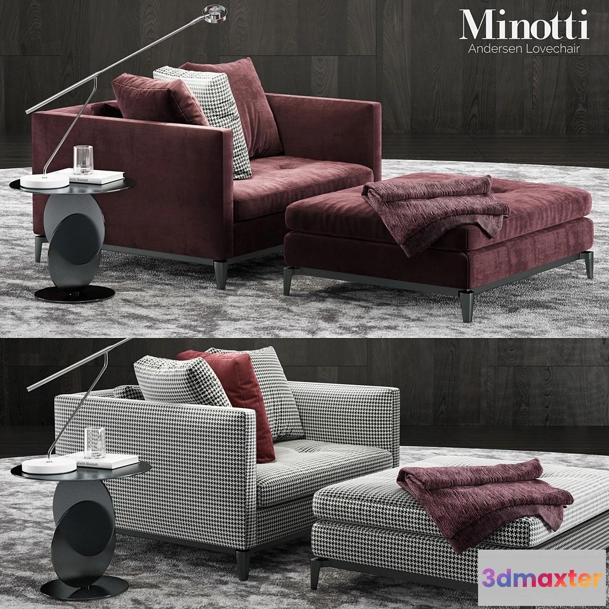 664669 - Minotti Andersen Lovechair 2